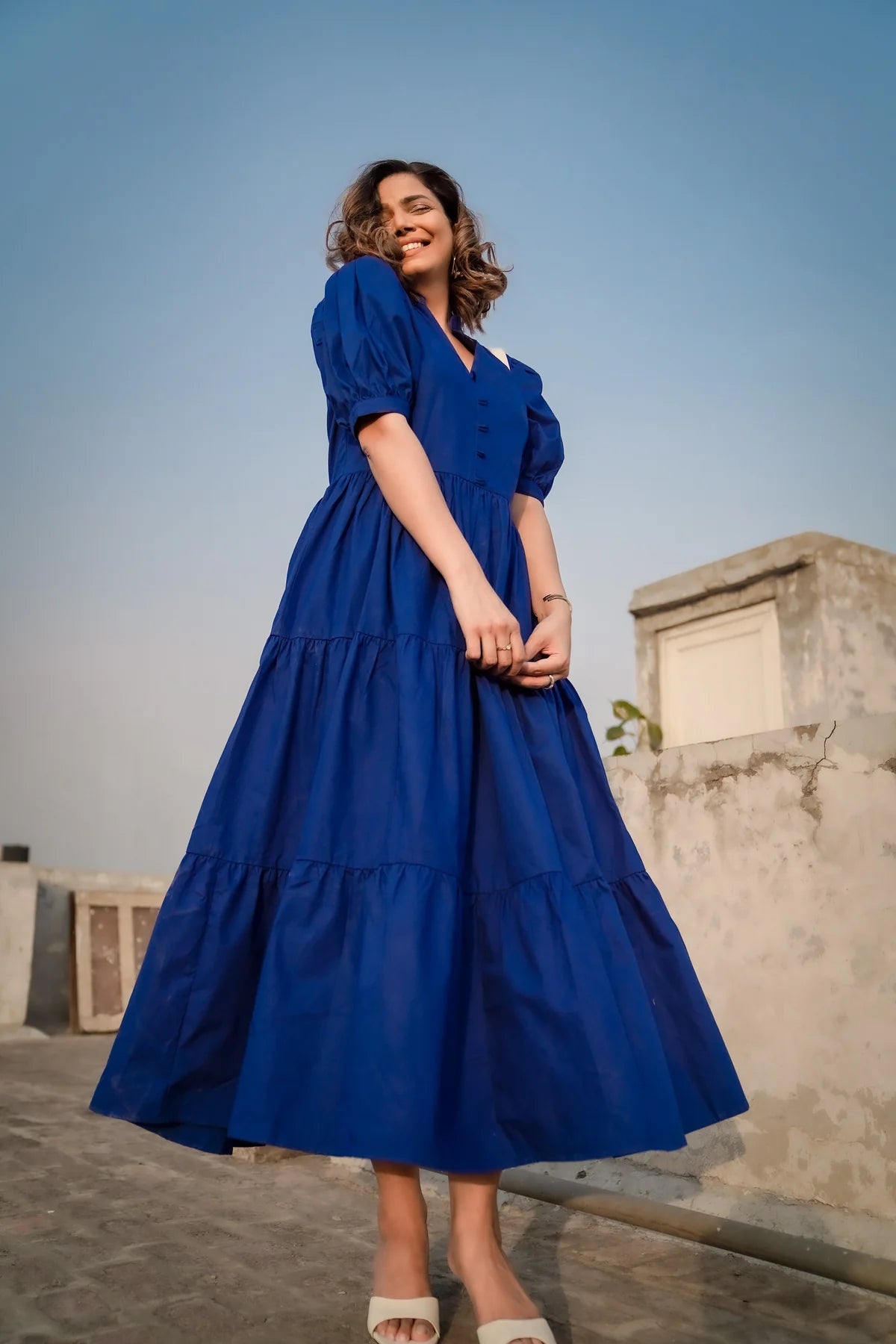 Blue Maxi Dress