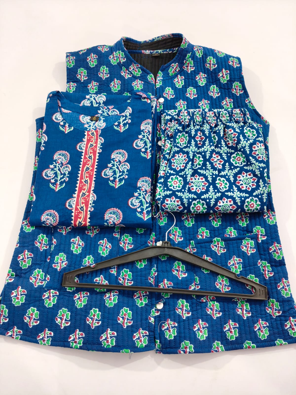 Jacket Kurti Set