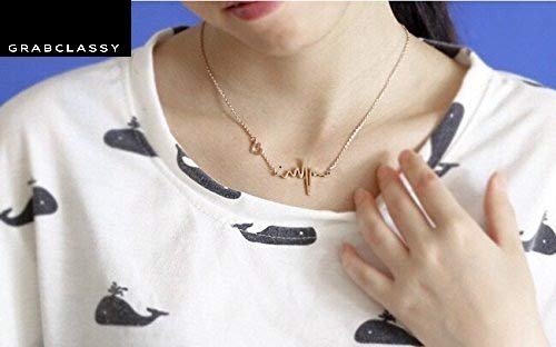 Heart Beat Pendant Necklace