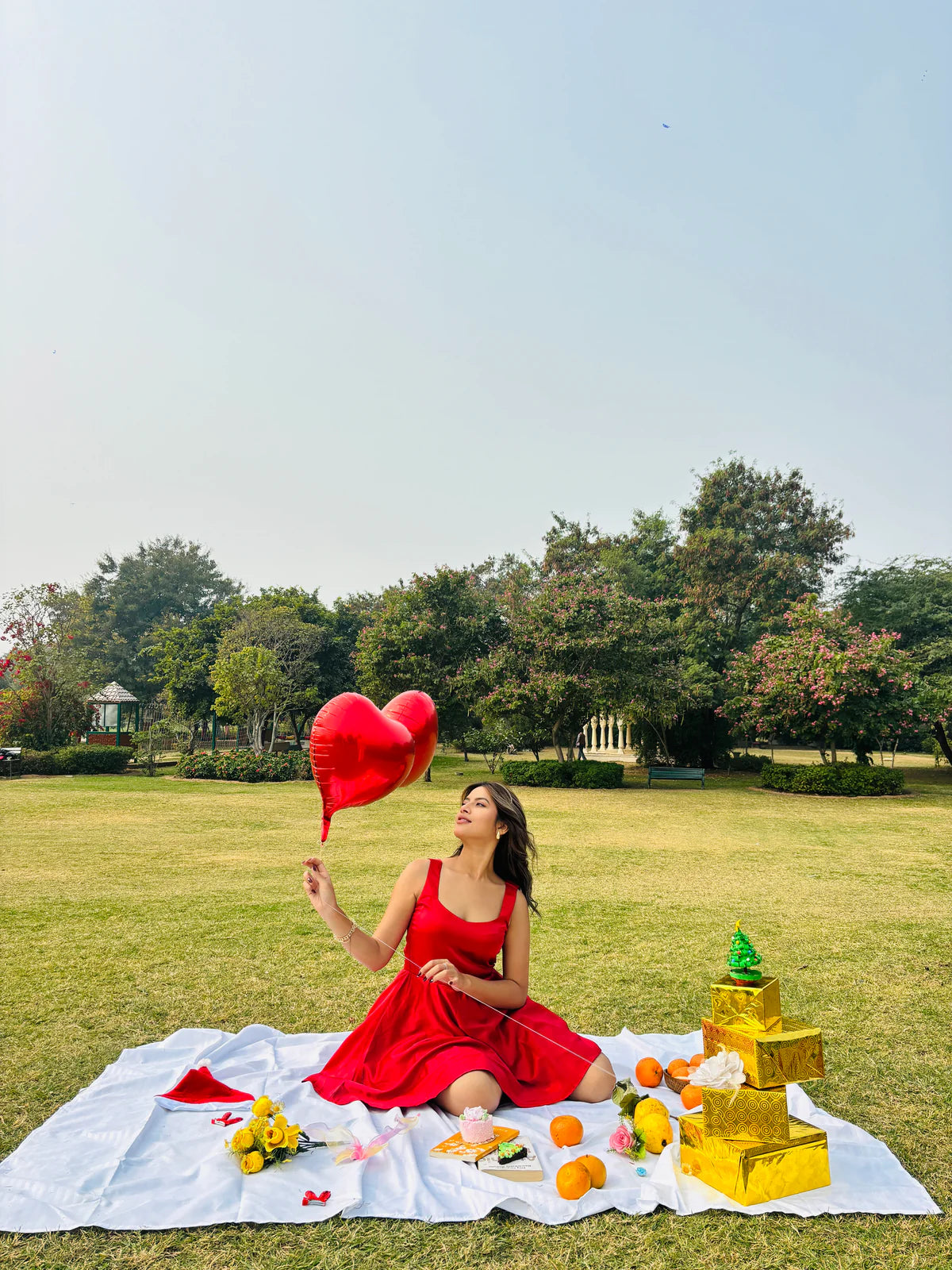 Red Hot Party Wear Dress