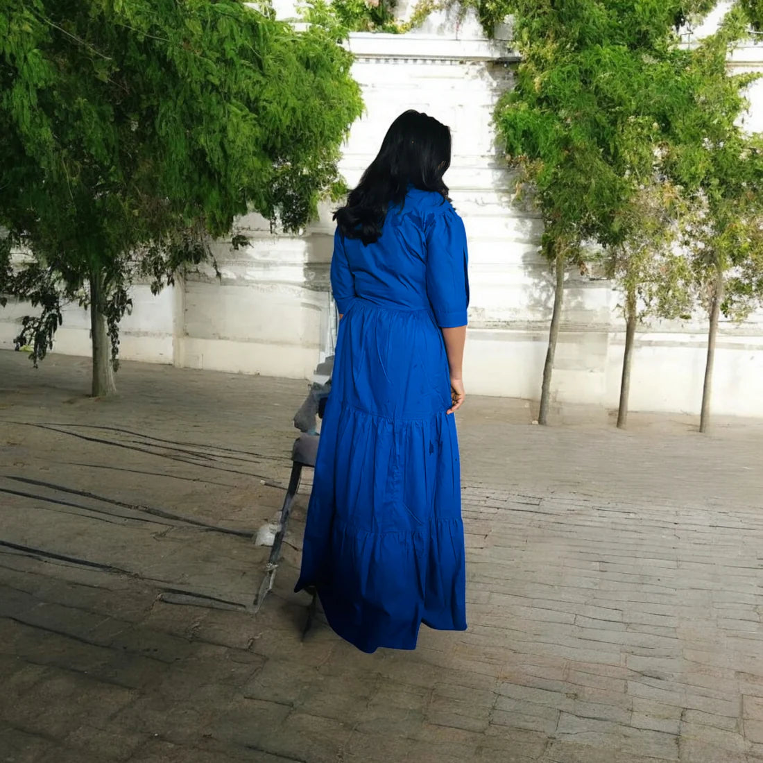 Blue Maxi Dress