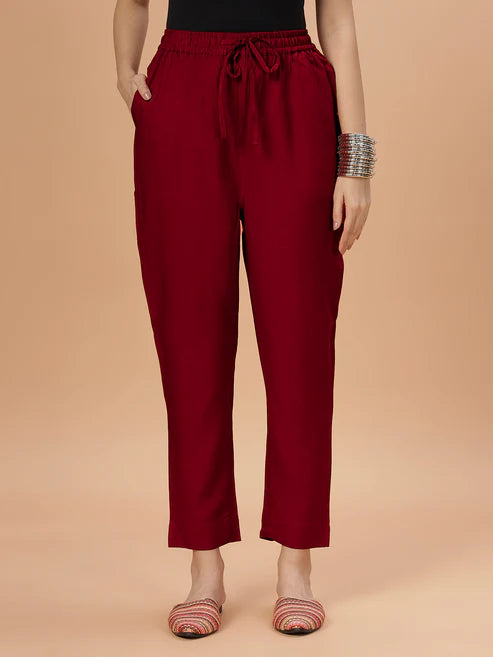 Rayon Pants For Women