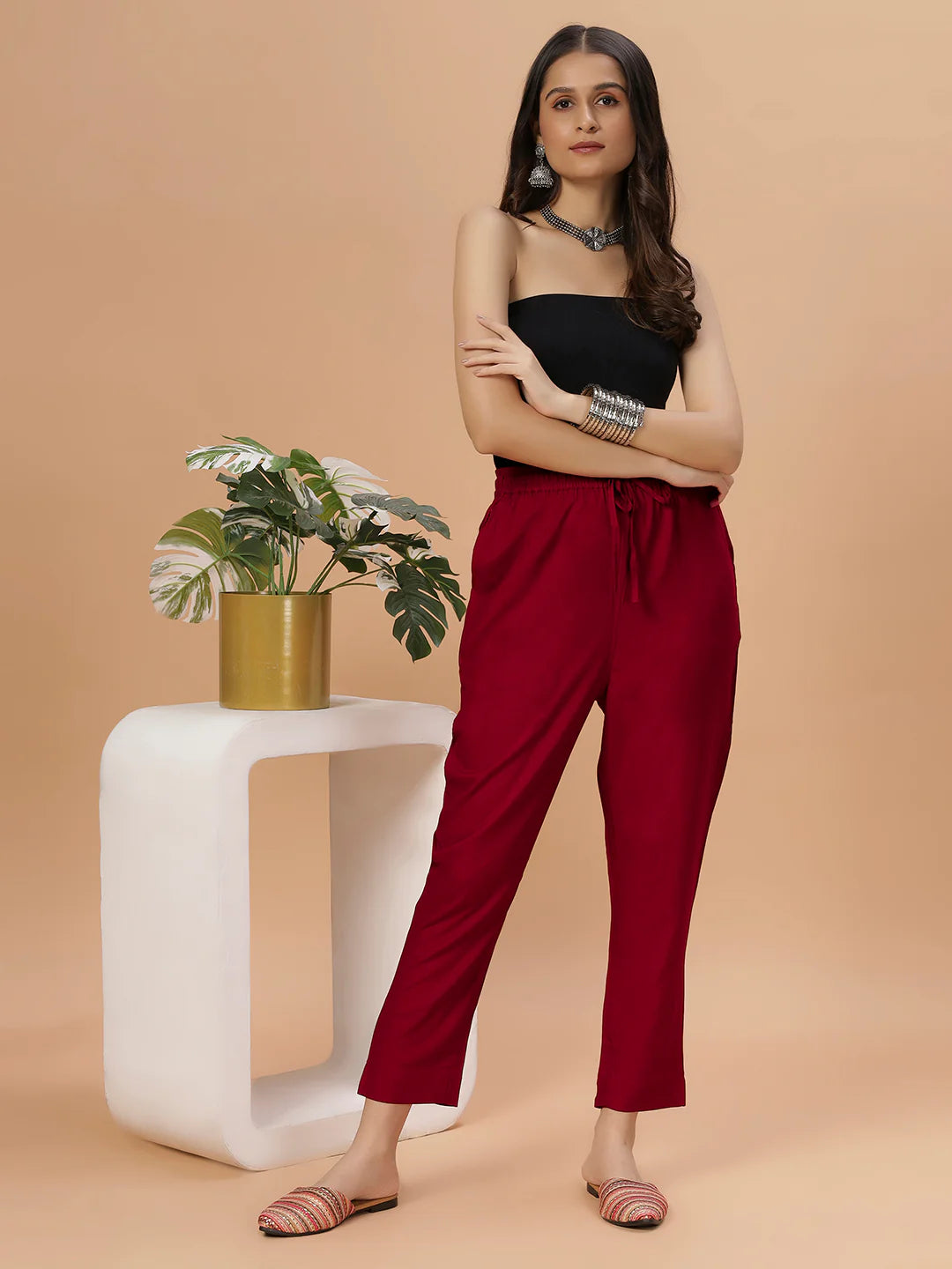 Rayon Pants For Women