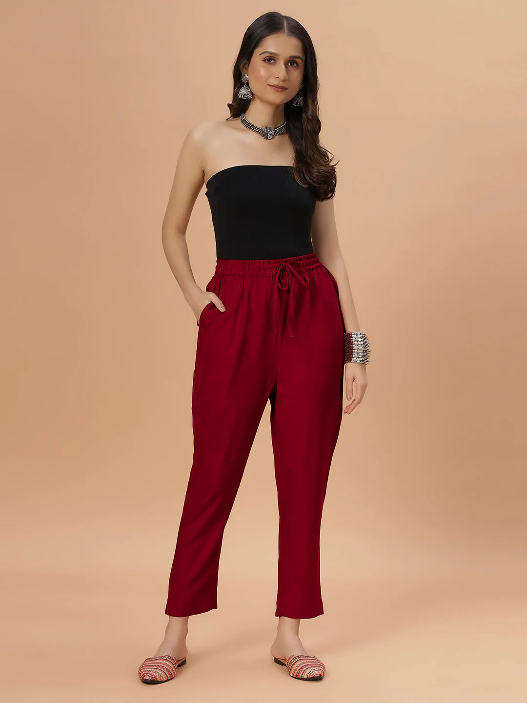 Rayon Pants For Women