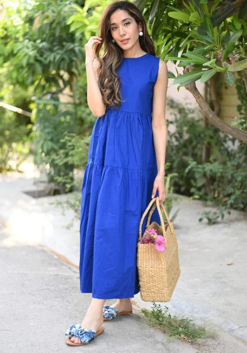 Royal Blue Maxi Dress