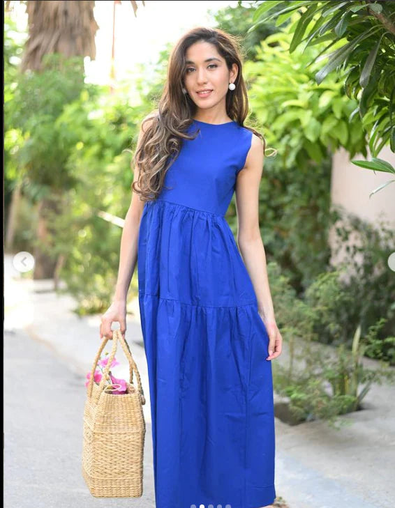 Royal Blue Maxi Dress