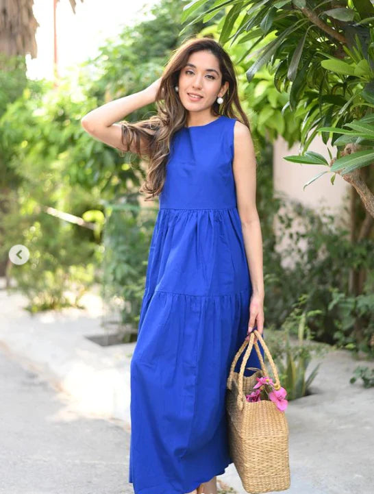 Royal Blue Maxi Dress