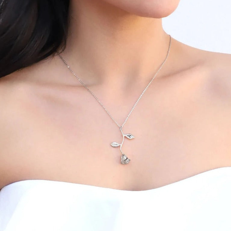 Rose Drop Cute Neck Chain